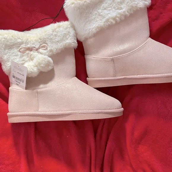 Thereabouts memory foam boots big girls size 5 - Picture 1 of 8